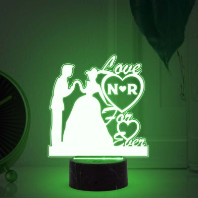 Love You Forever Night Lamp For Couple